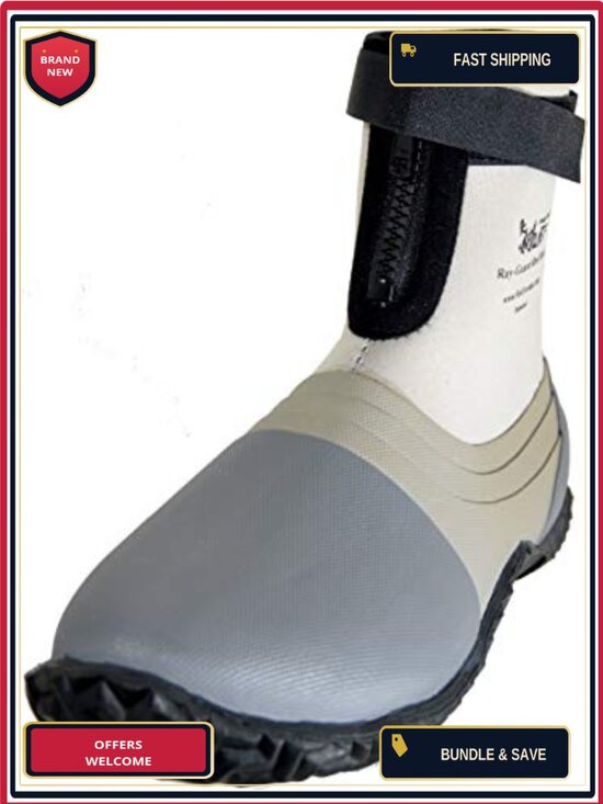 Ray-Guard Reef Wading Boots - Hard Soled Vulcanized Rubber Bottom, Lightweight main image 4